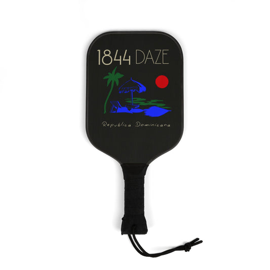 Pickleball Paddle Set —  1844 Daze Dominicana- (2 Paddles + 2 Balls)