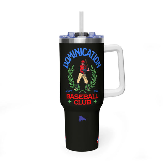 Dominication Baseball Club 40oz Vacuum Tumbler