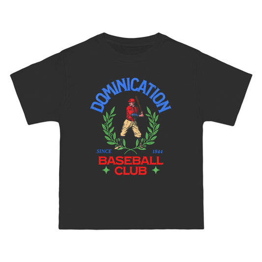 Domination Baseball Club T-Shirt — Vintage Baseball Player Graphic Tee
